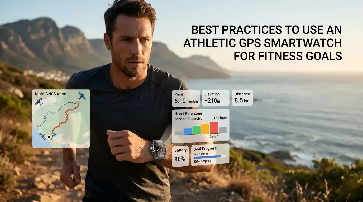 Best Practices to Use an Athletic GPS Smartwatch for Fitness Goals